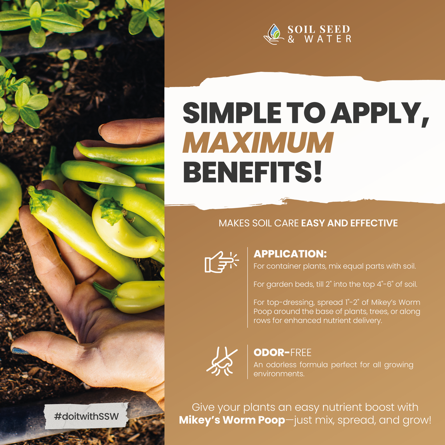 Bundle : Artemis Root Boost Soil Amendment  + Worm Castings & Dairy Compost