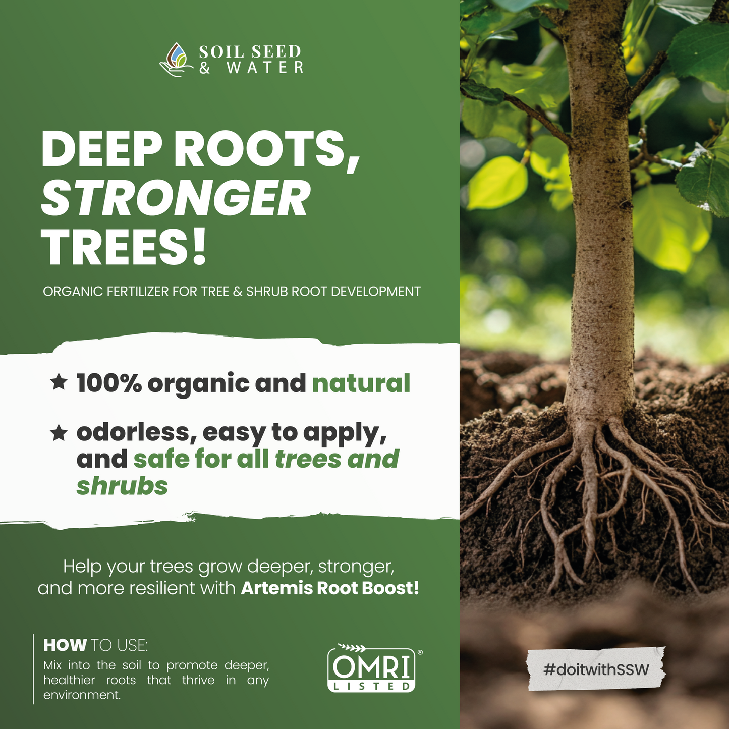 Bundle : Artemis Root Boost Soil Amendment  + Worm Castings & Dairy Compost